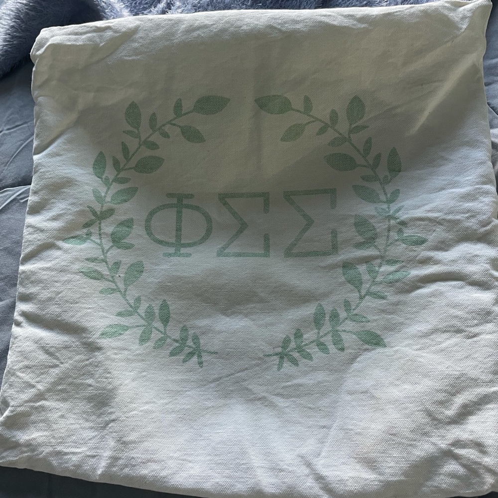 Phi Sig Pillow Cover